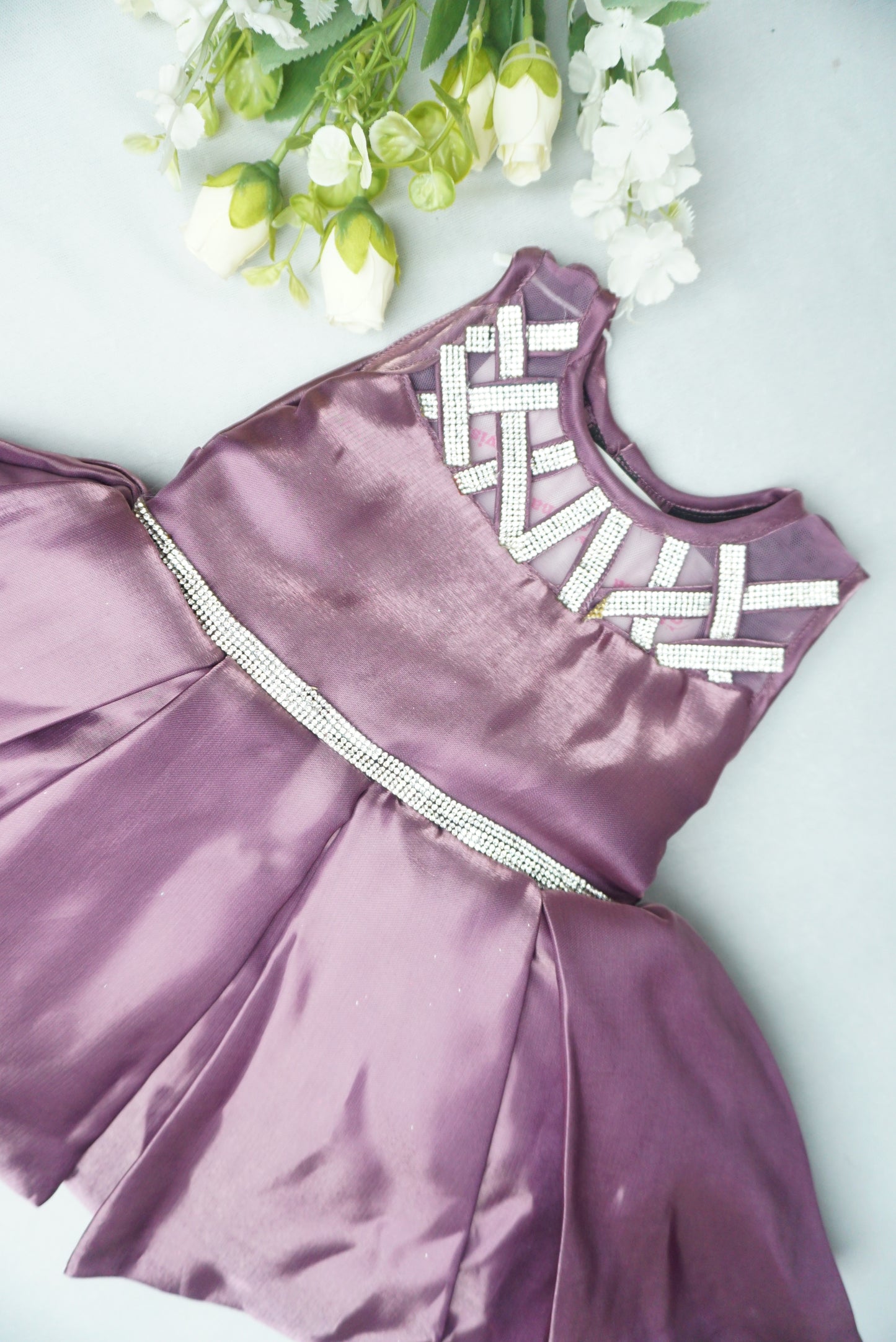 Super Comfortable Purple Frock for Every Occasion