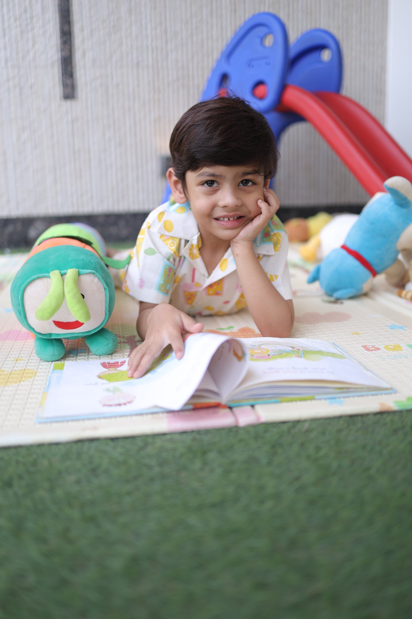 Boys Cot Set – Fon (Premium Quality Cotton)