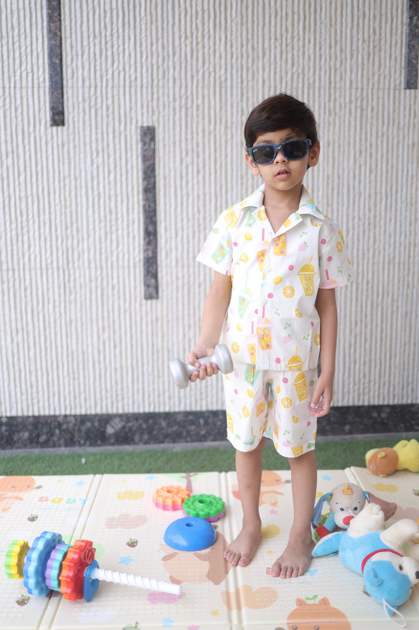 Boys Cot Set – Fon (Premium Quality Cotton)