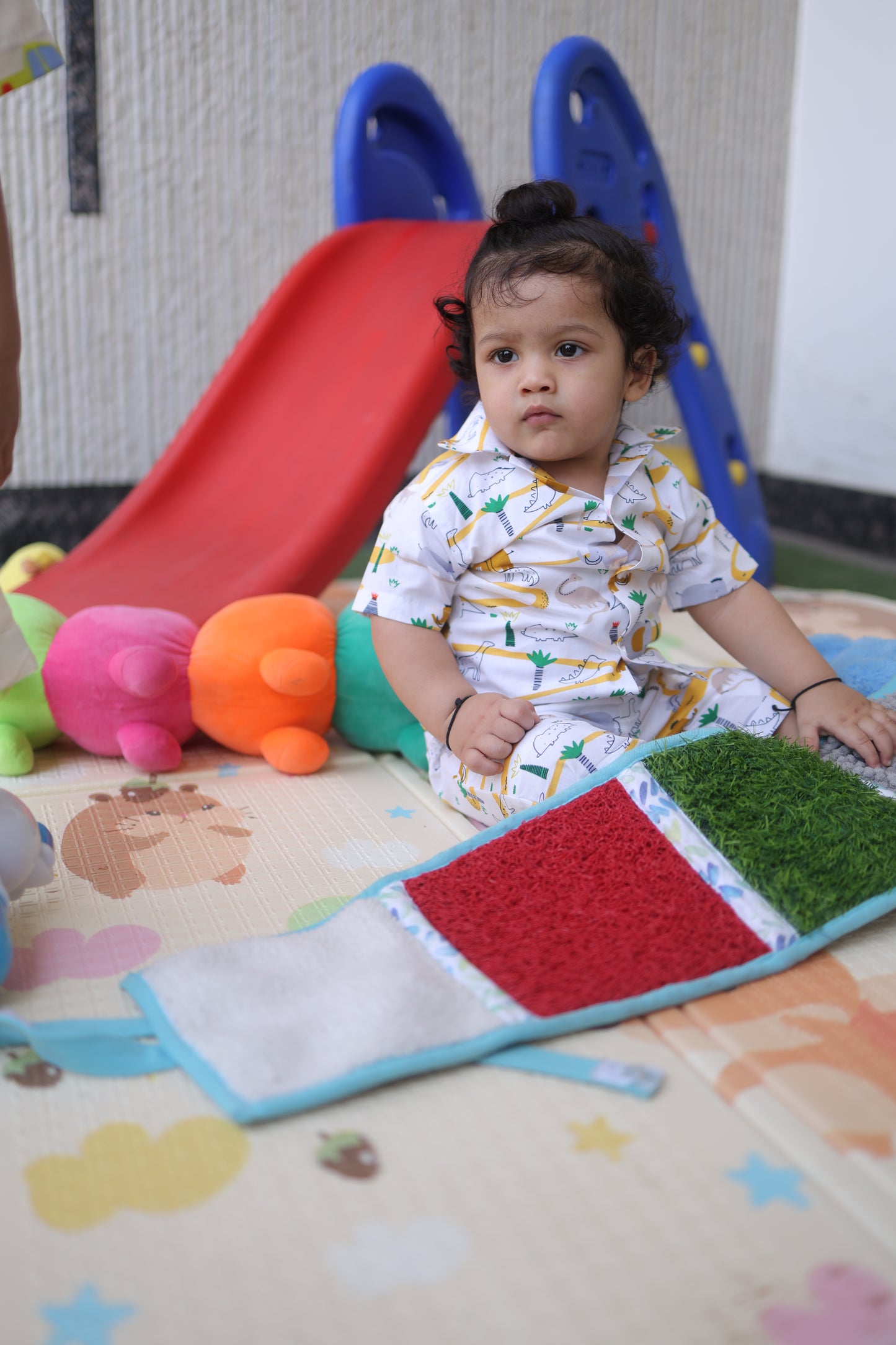 Boys Cot Set – White (Premium Quality Cotton)