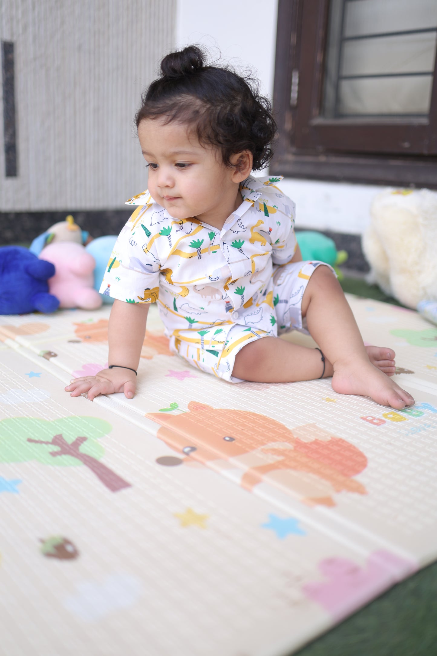 Boys Cot Set – White (Premium Quality Cotton)