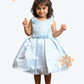 Lovely Sky Blue Frock For Every Occasion