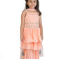 Georjet Patiala Suit For Girls