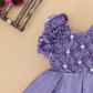 Stylish Party Frock for Little Girls