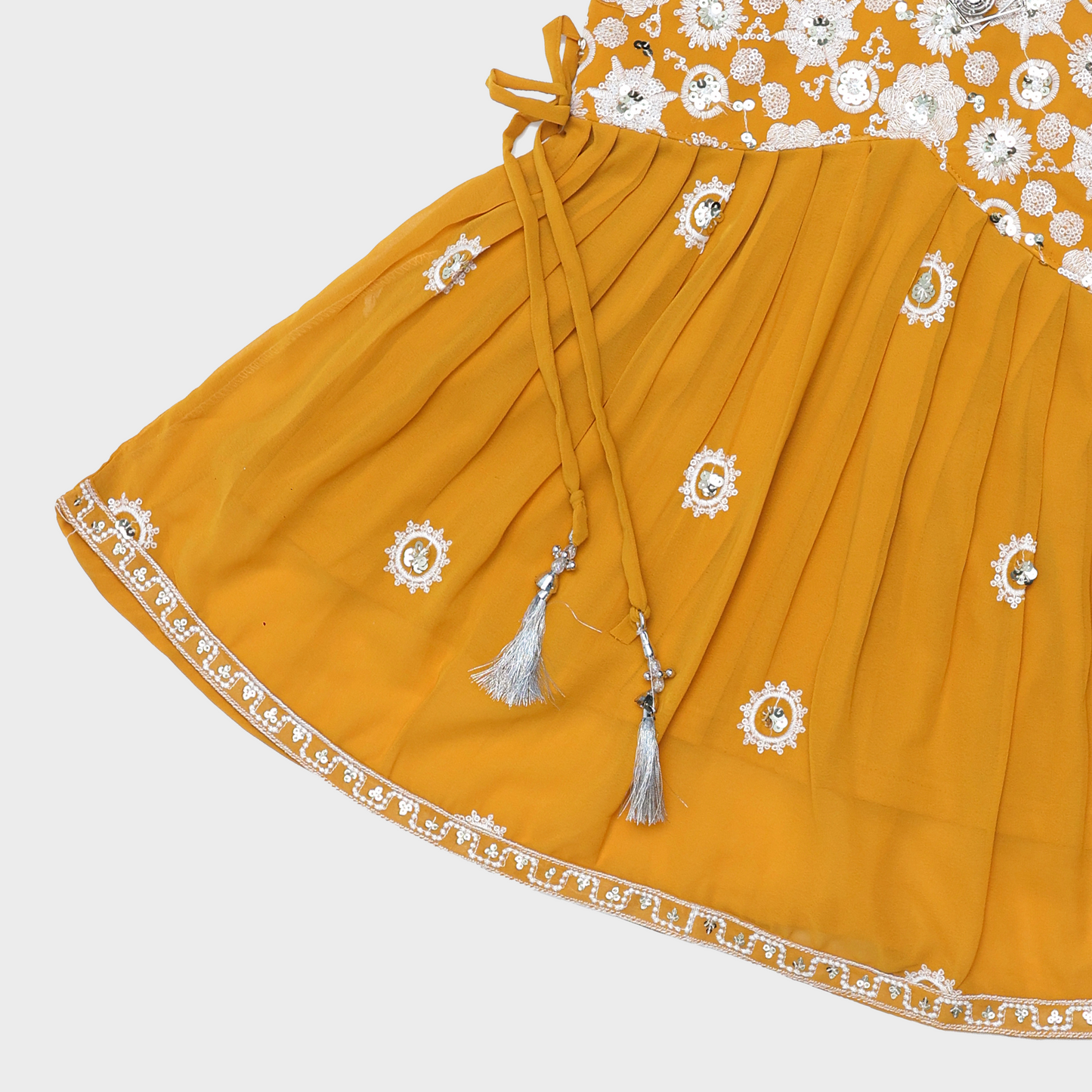 Mustard Color Sharara For Girls