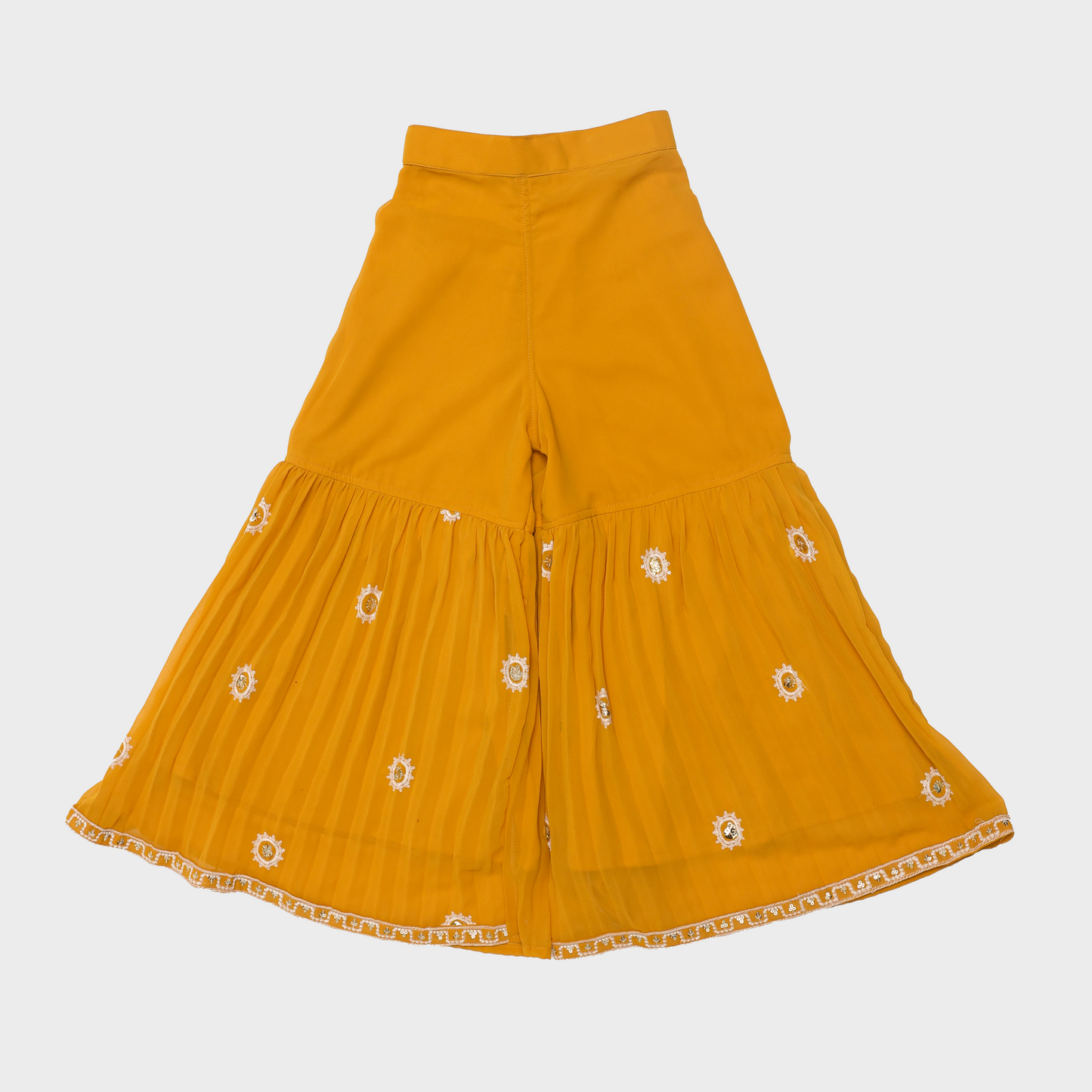 Mustard Color Sharara For Girls