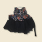 Girls Solid Black Frock For Your Princess