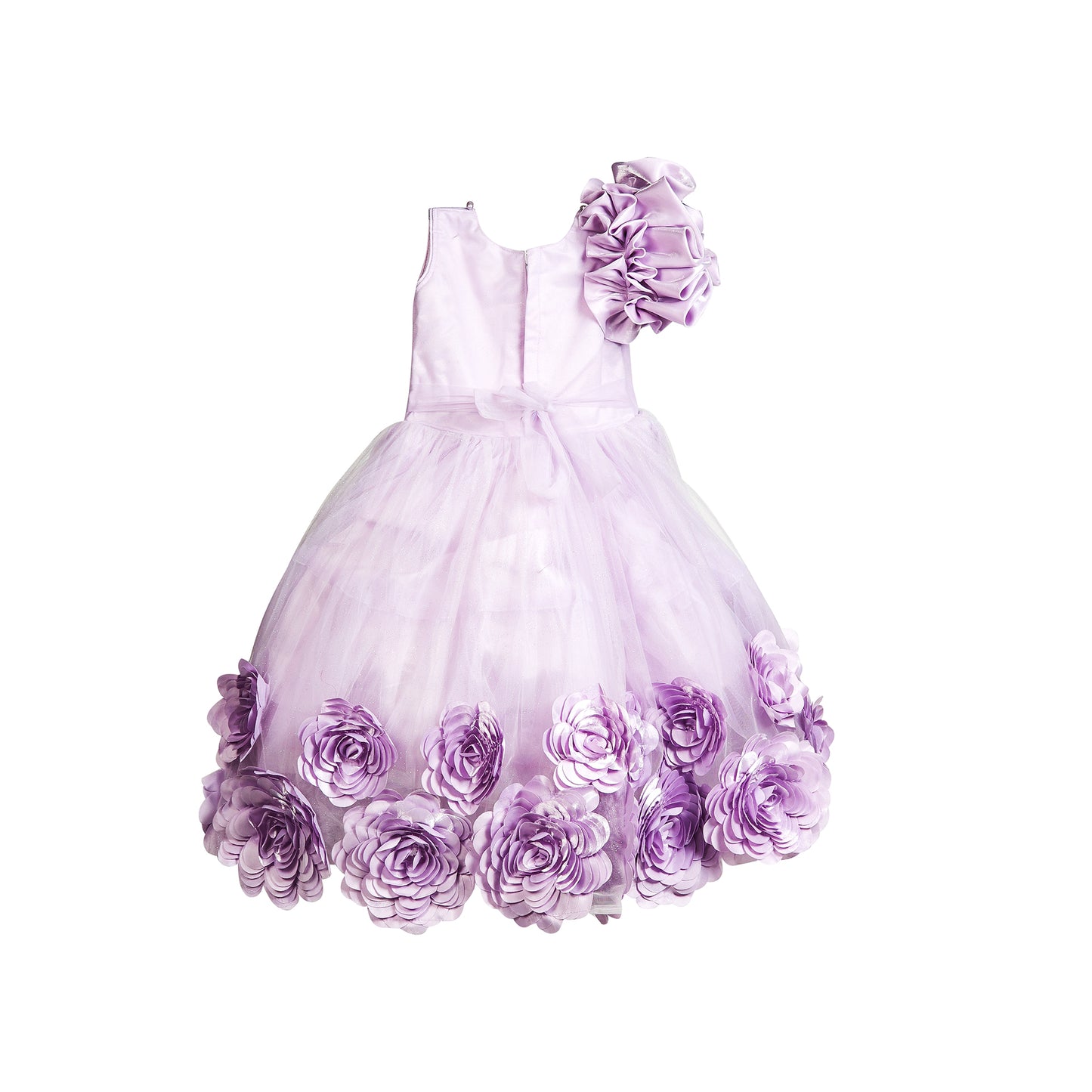 Beautiful Purple Color Gown Dress For Girl