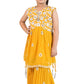 Mustard Color Sharara For Girls