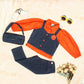 Girls  Blue Color Casual Wear Dress