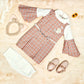 Girls  Red Color Casual Wear Dress