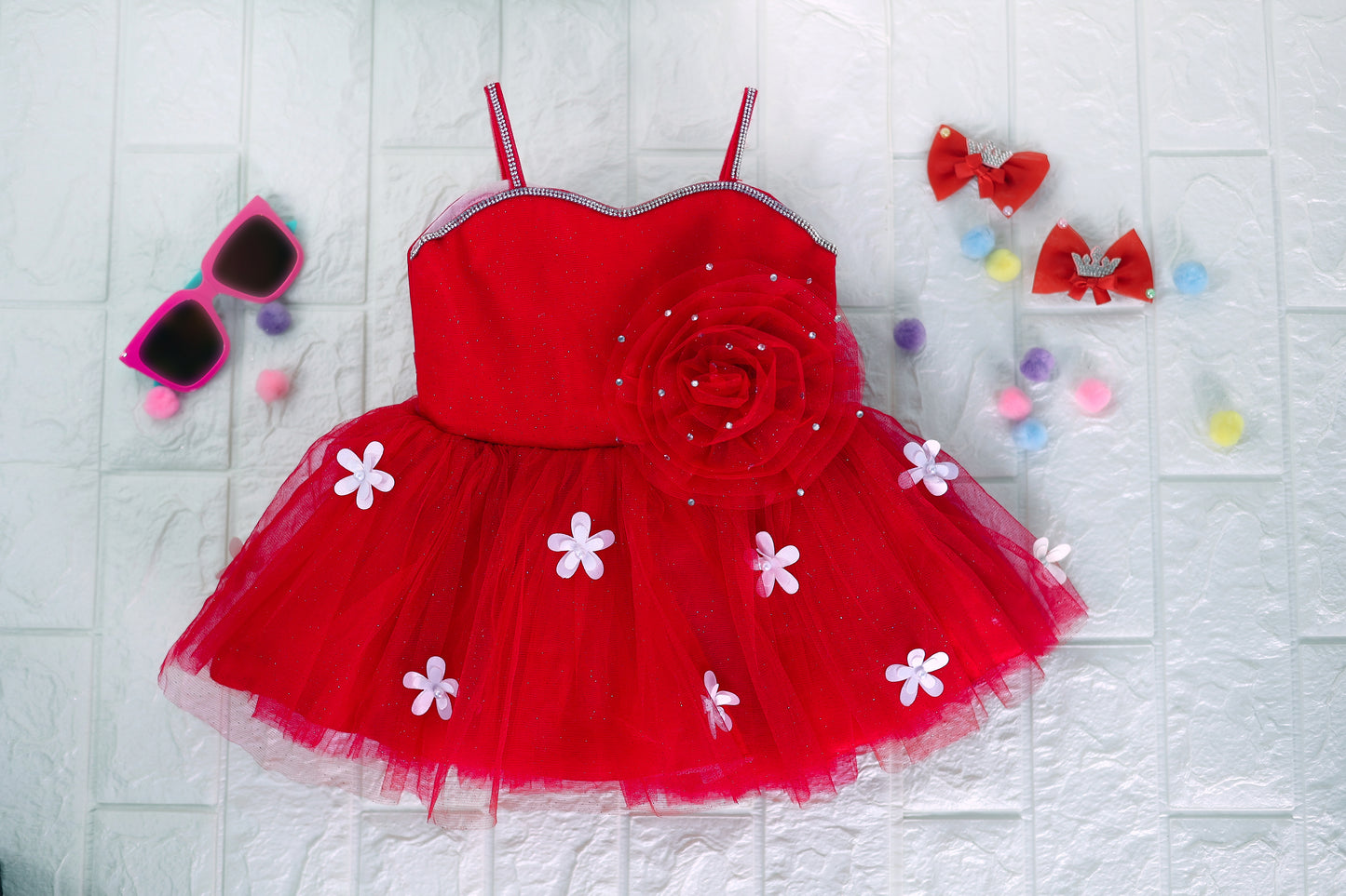 Cute Party Wear Frock For Girls