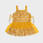 Mustard Color Patiala Attire for Girls