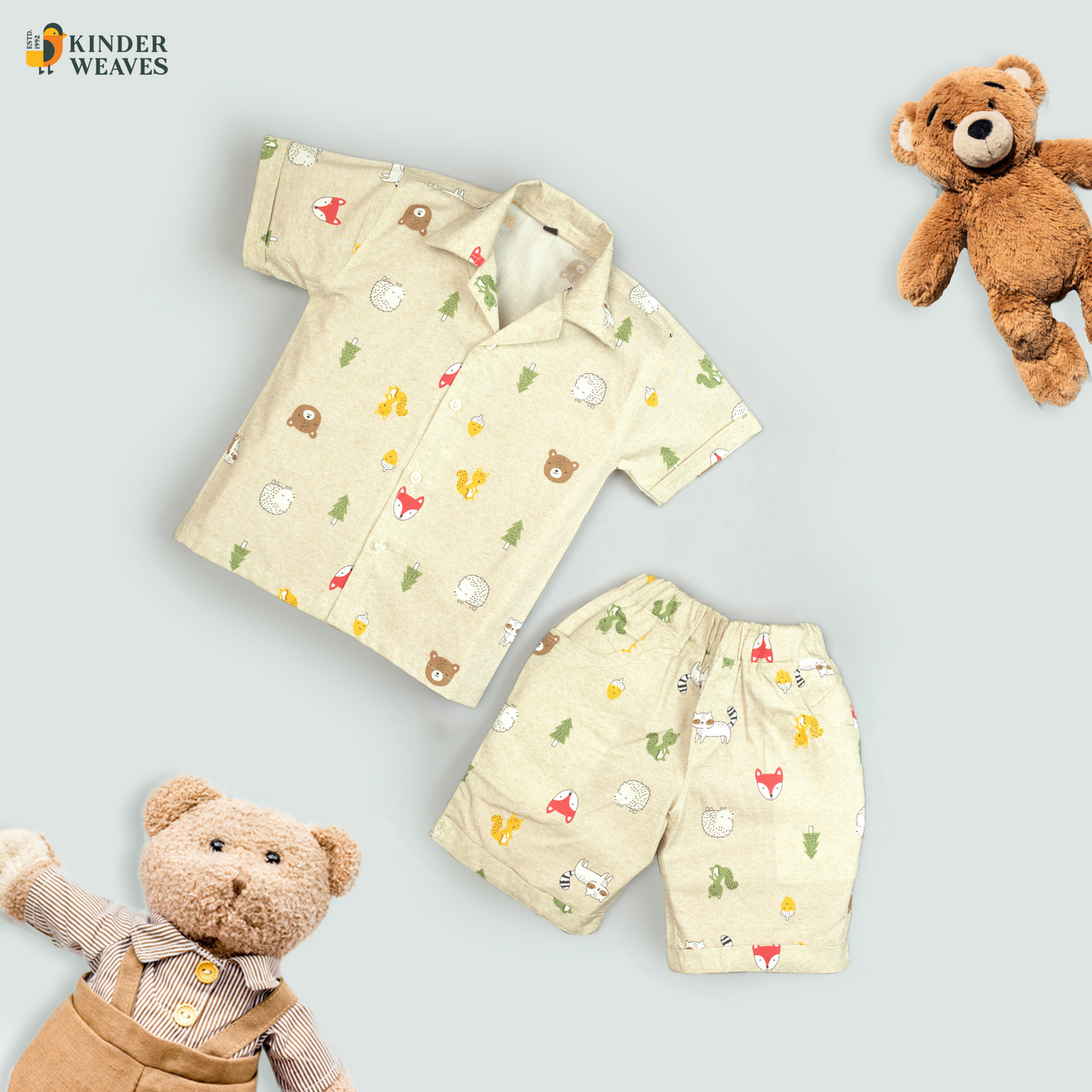 Boys Cot Set – Fon Classic (Premium Quality Cotton)