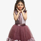 Sweet Chocolate Color Frock For Girls