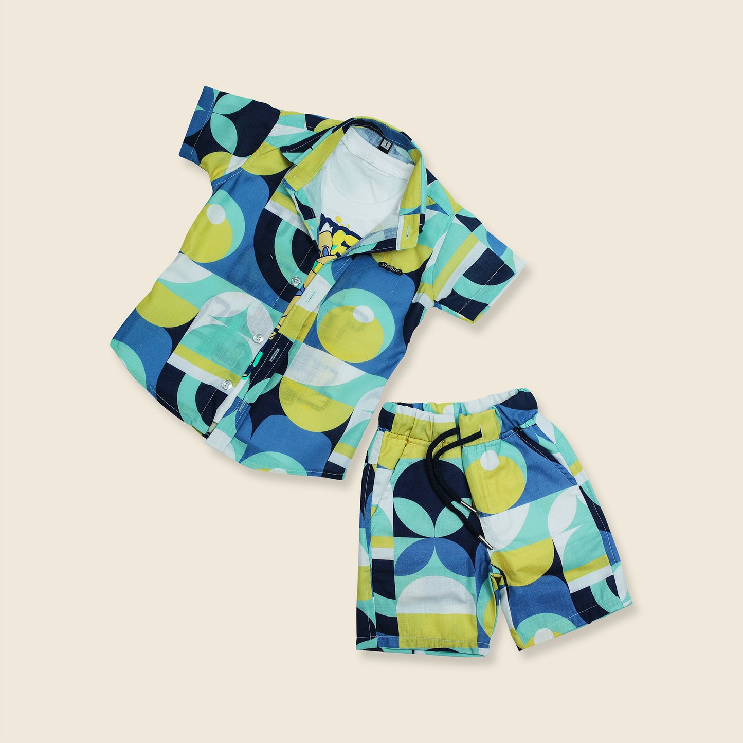 Boy's Printed 3-Piece Cord Set