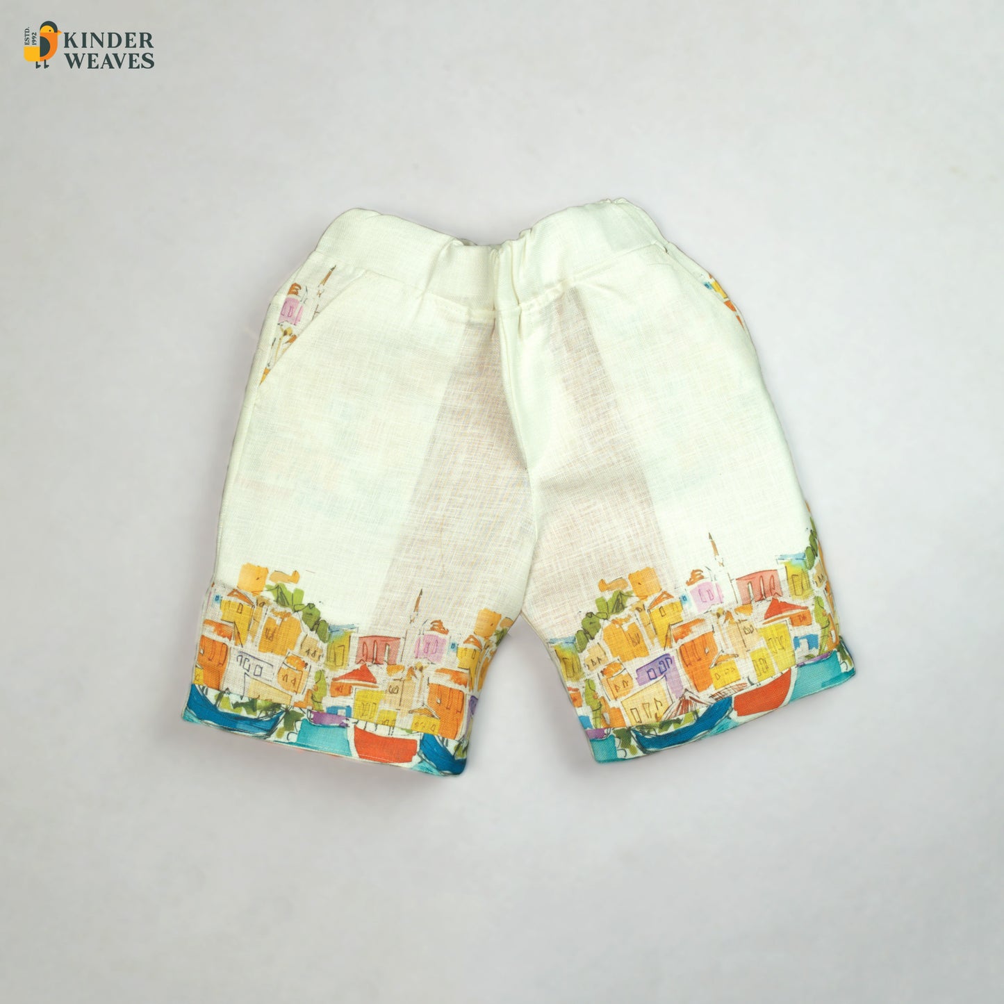 Boys Cot Set – Bright Yellow (Premium Quality Cotton)