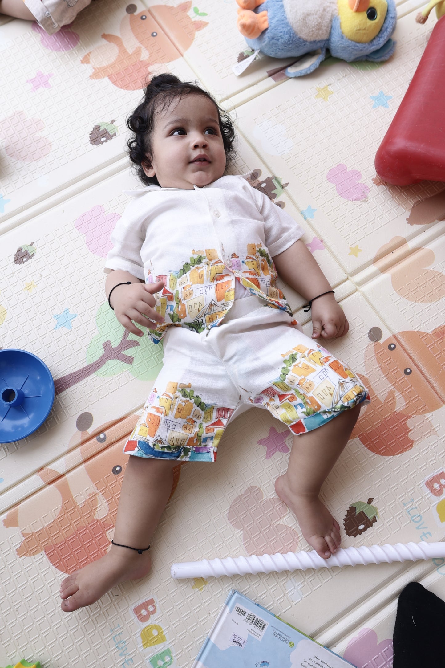 Boys Cot Set – Bright Yellow (Premium Quality Cotton)