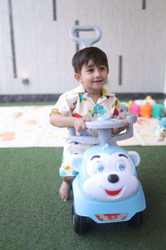 Boys Cot Set – Fon Light (Premium Quality Cotton)