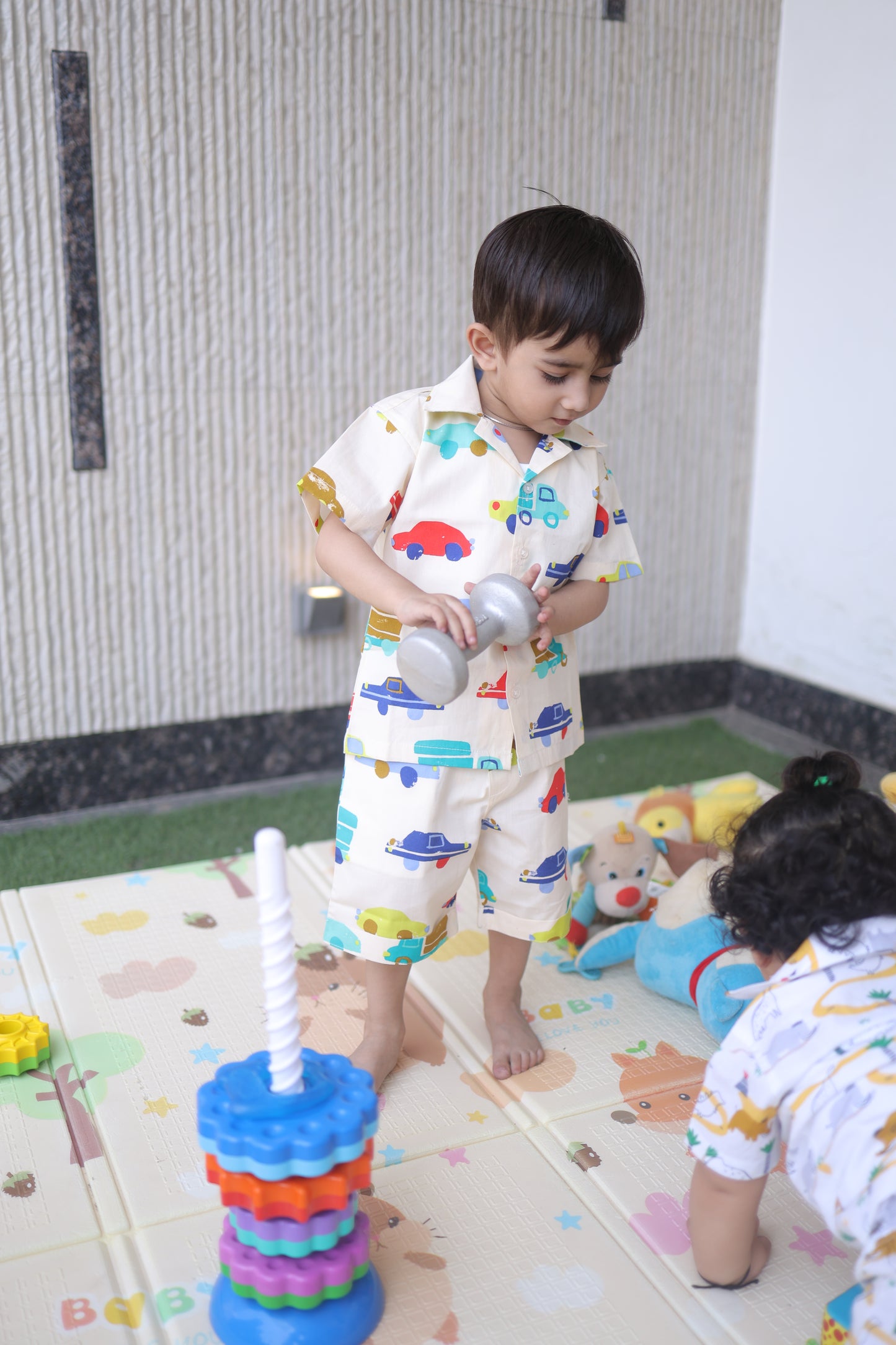 Boys Cot Set – Fon Light (Premium Quality Cotton)