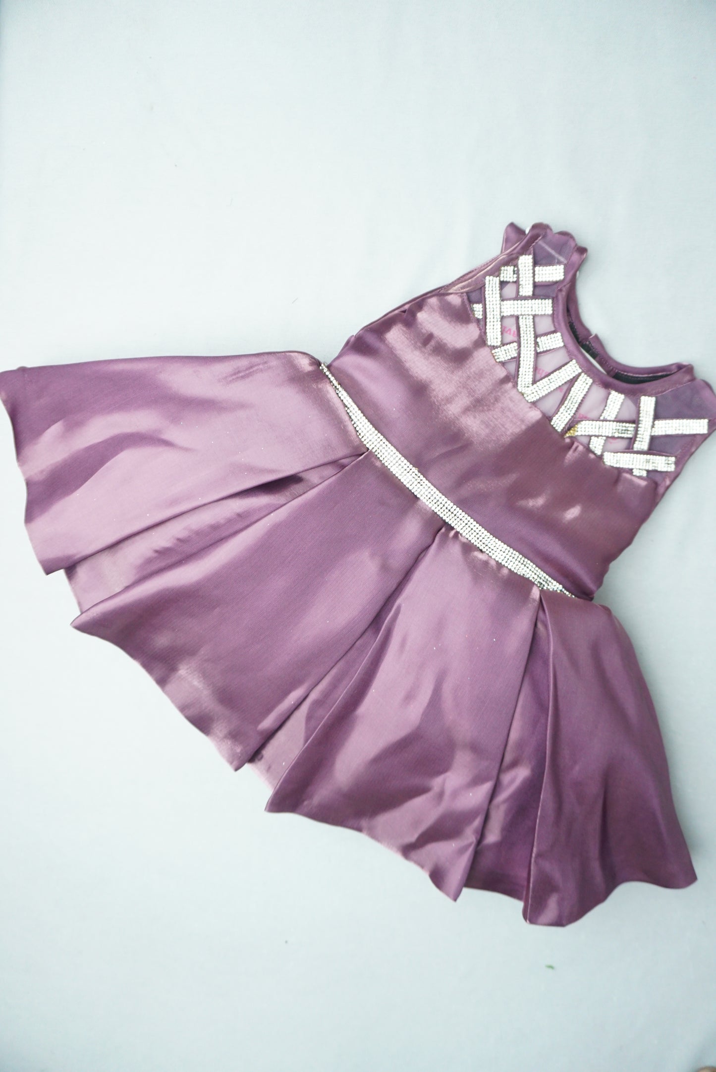 Super Comfortable Purple Frock for Every Occasion