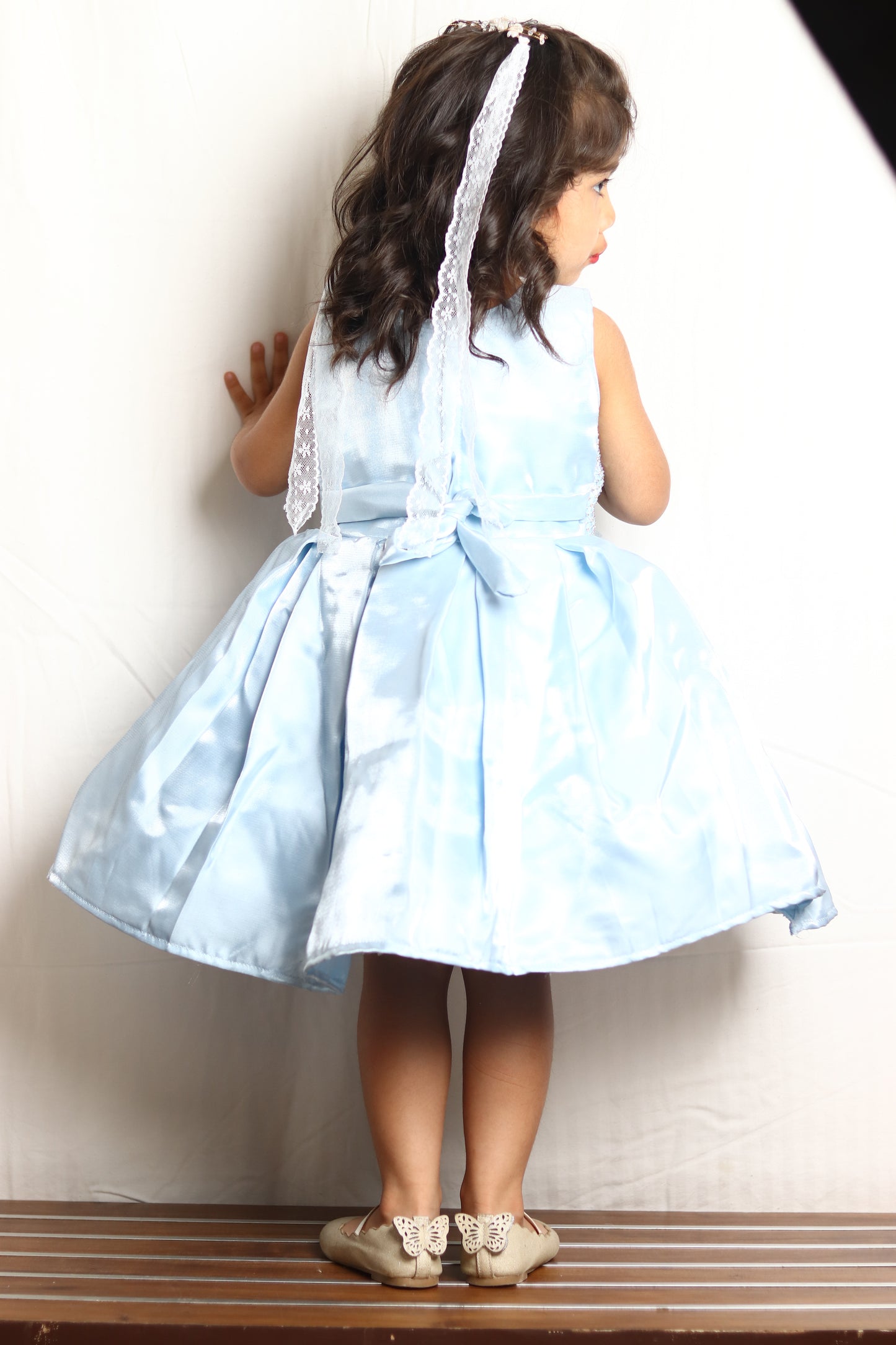 Lovely Sky Blue Frock For Every Occasion