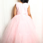 Beautiful Peach Color Gown Dress For Girl