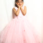 Beautiful Peach Color Gown Dress For Girl