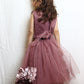 Sweet Chocolate Color Frock For Girls