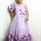 Beautiful Purple Color Gown Dress For Girl