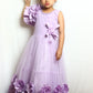 Beautiful Purple Color Gown Dress For Girl