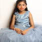 Girl Sky Blue Gown Dress