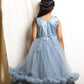 Girl Sky Blue Gown Dress