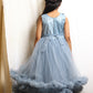 Girl Sky Blue Gown Dress