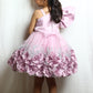 Cute O-Pink Color Frock For Girl