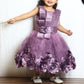 Pretty Lavender Frock For Girls