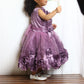 Pretty Lavender Frock For Girls