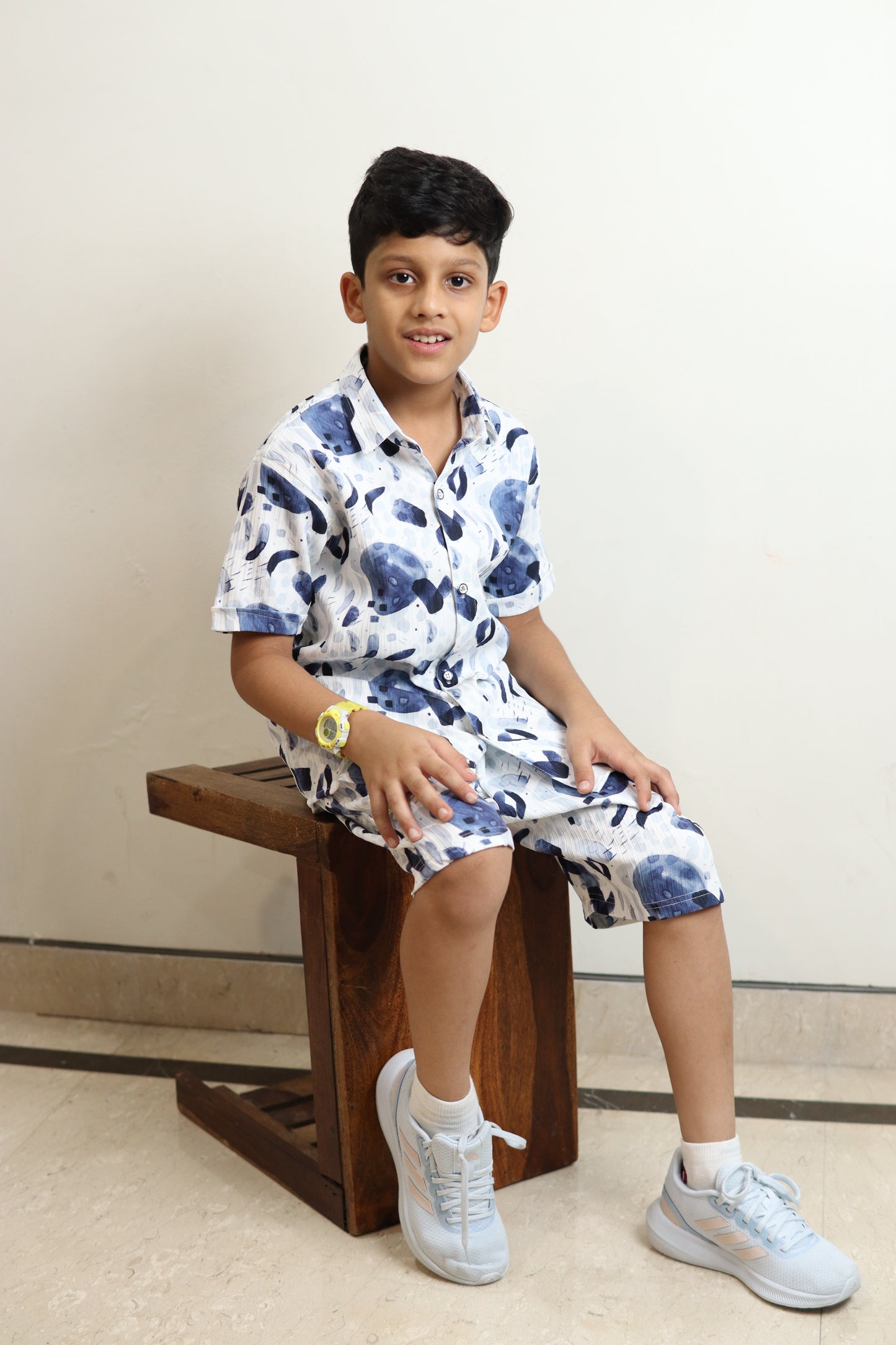 Premium Boy's Printed Cord Set