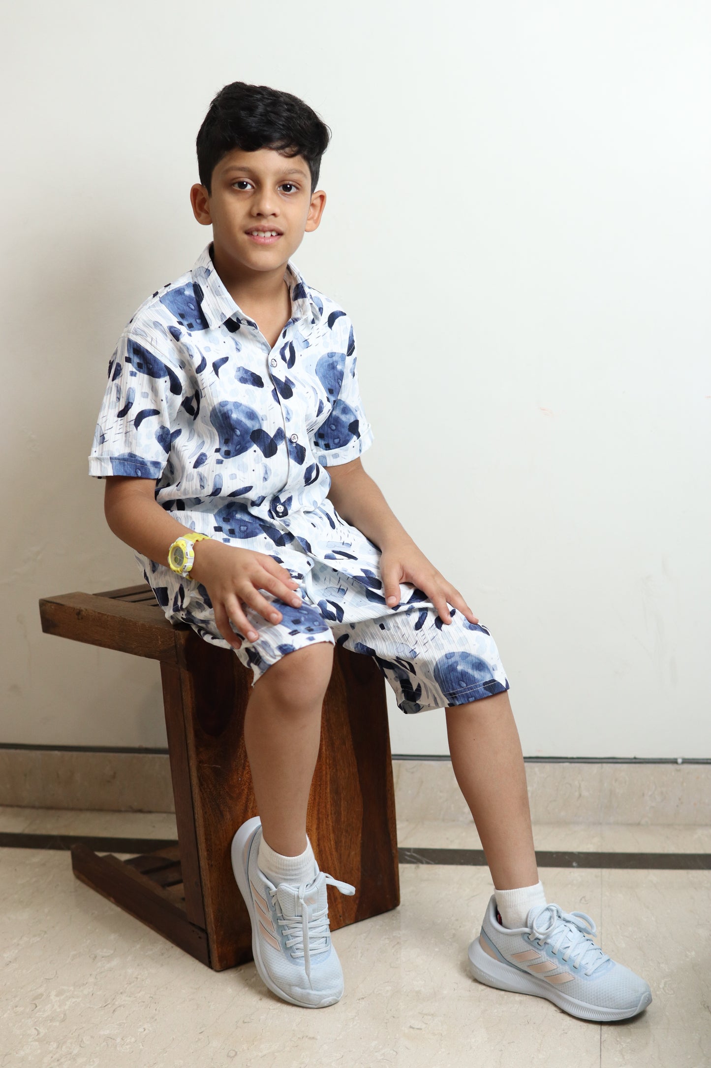 Premium Boy's Printed Cord Set