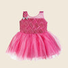 Cute Pink Color Frock For Girls